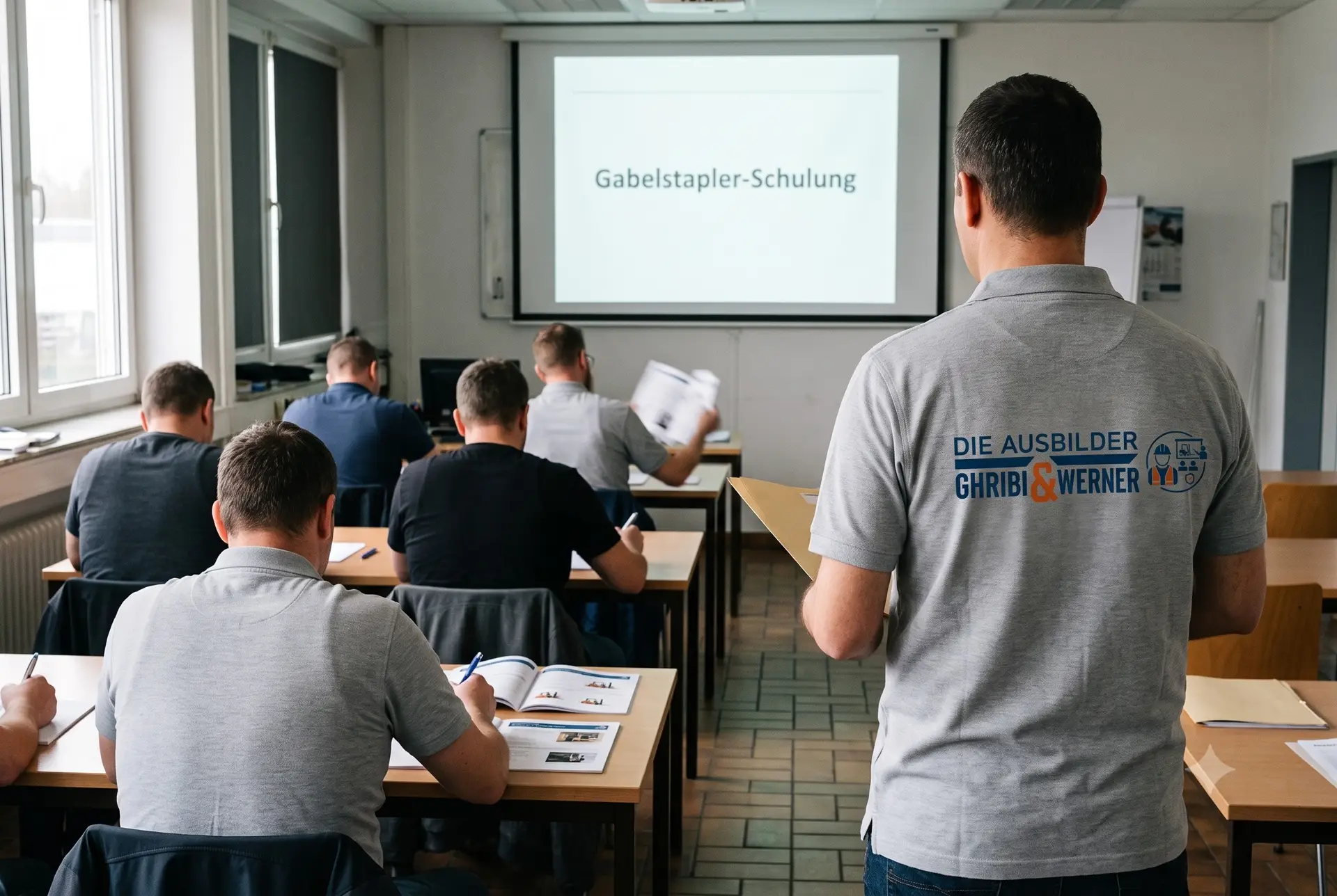 Jährliche Unterweisungen, Praxis am Gerät